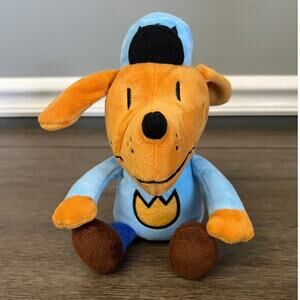 Merry Makers Dav Pikey Dog‎ Man Plush